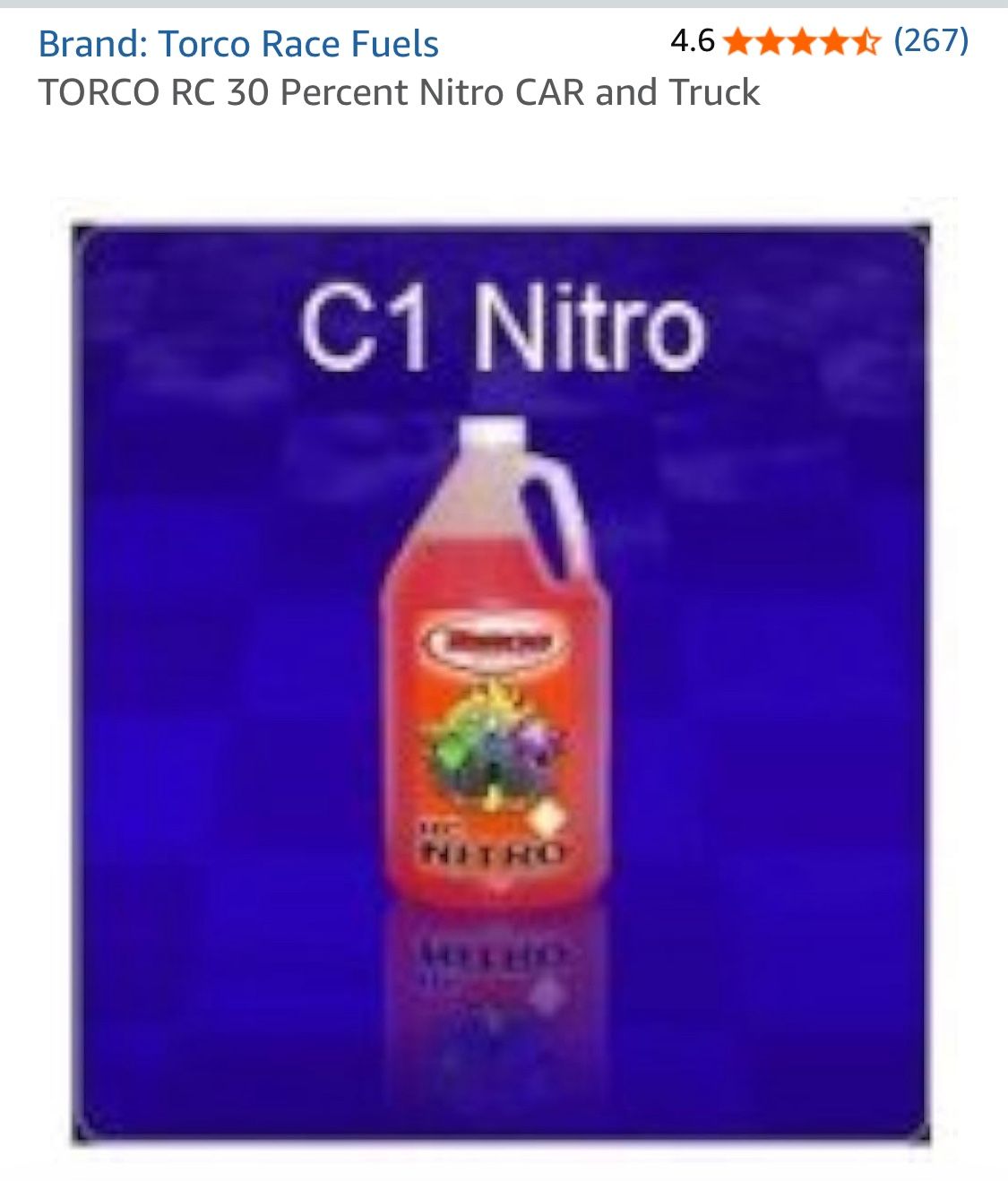 Rc Nitro Fuel