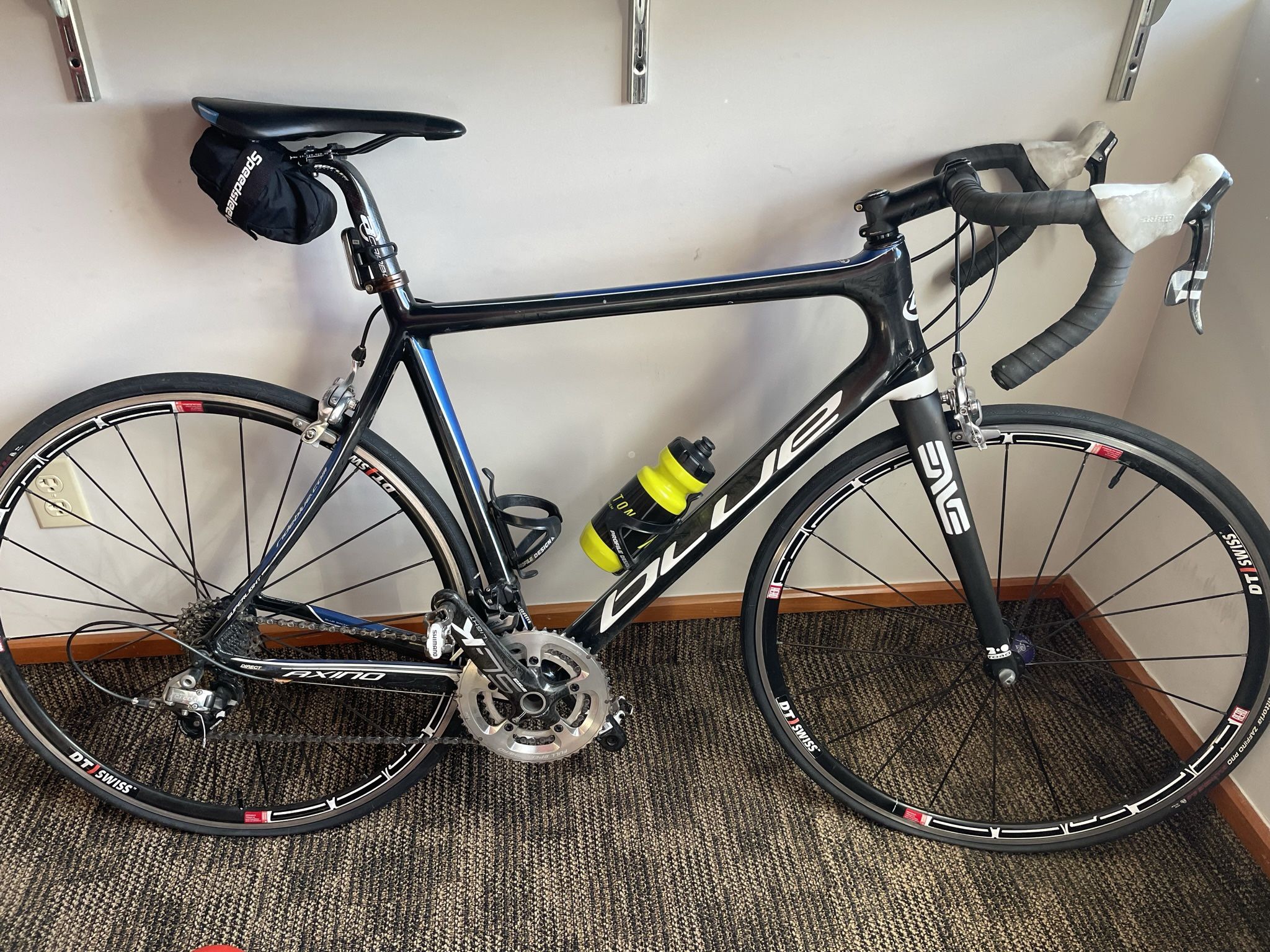 Blue Axino LARGE (56cm) Carbon Road Bike With Upgrades | OBO