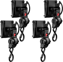 Integral Straps Four Pack Bed Mounted Retractable Tie Down Straps RAM 2500/3500