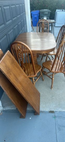 Table and chairs