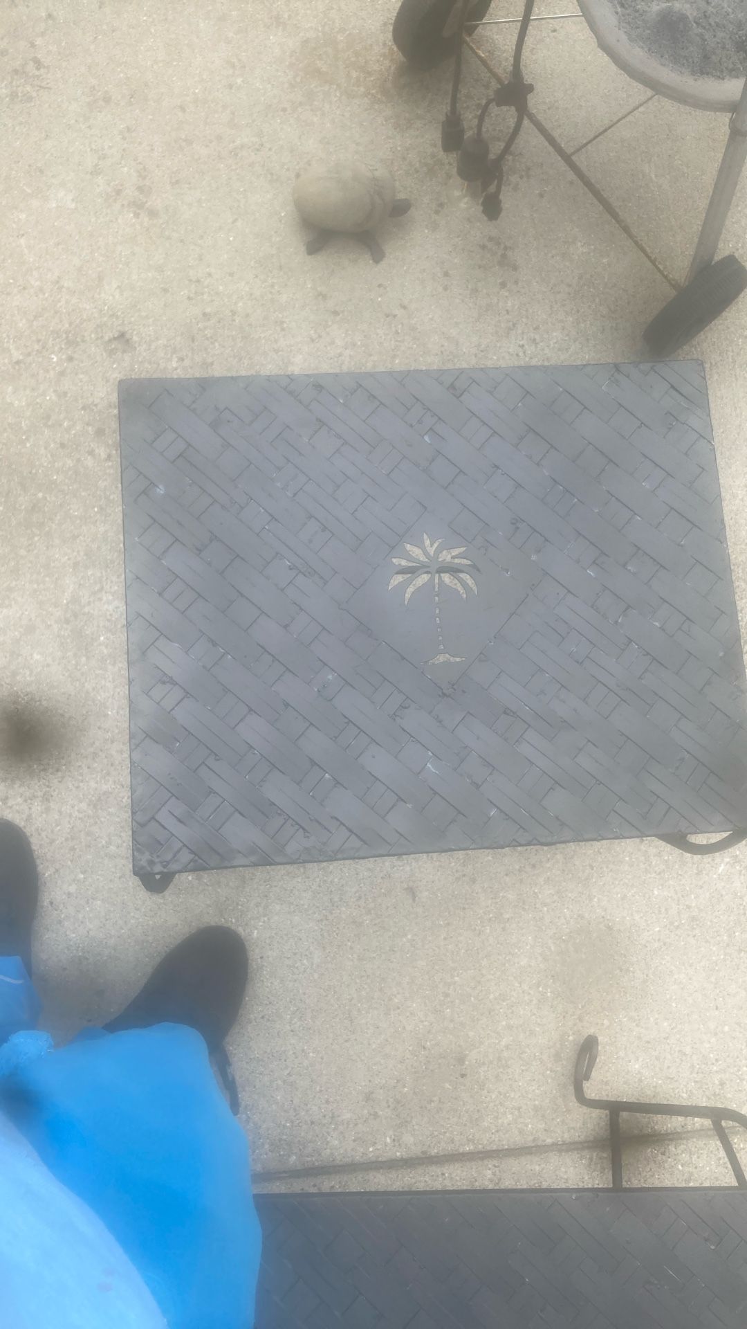 Table With “Palm Tree”