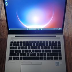 High Grade HP EliteBook 14 Inch UltraBook Laptop Intel Quad Core i5-8350u 12 GB RAM 256 GB M.2 SSD 1080P LCD Webcam HDMI Wi-Fi & Bluetooth Win 11 Pro 