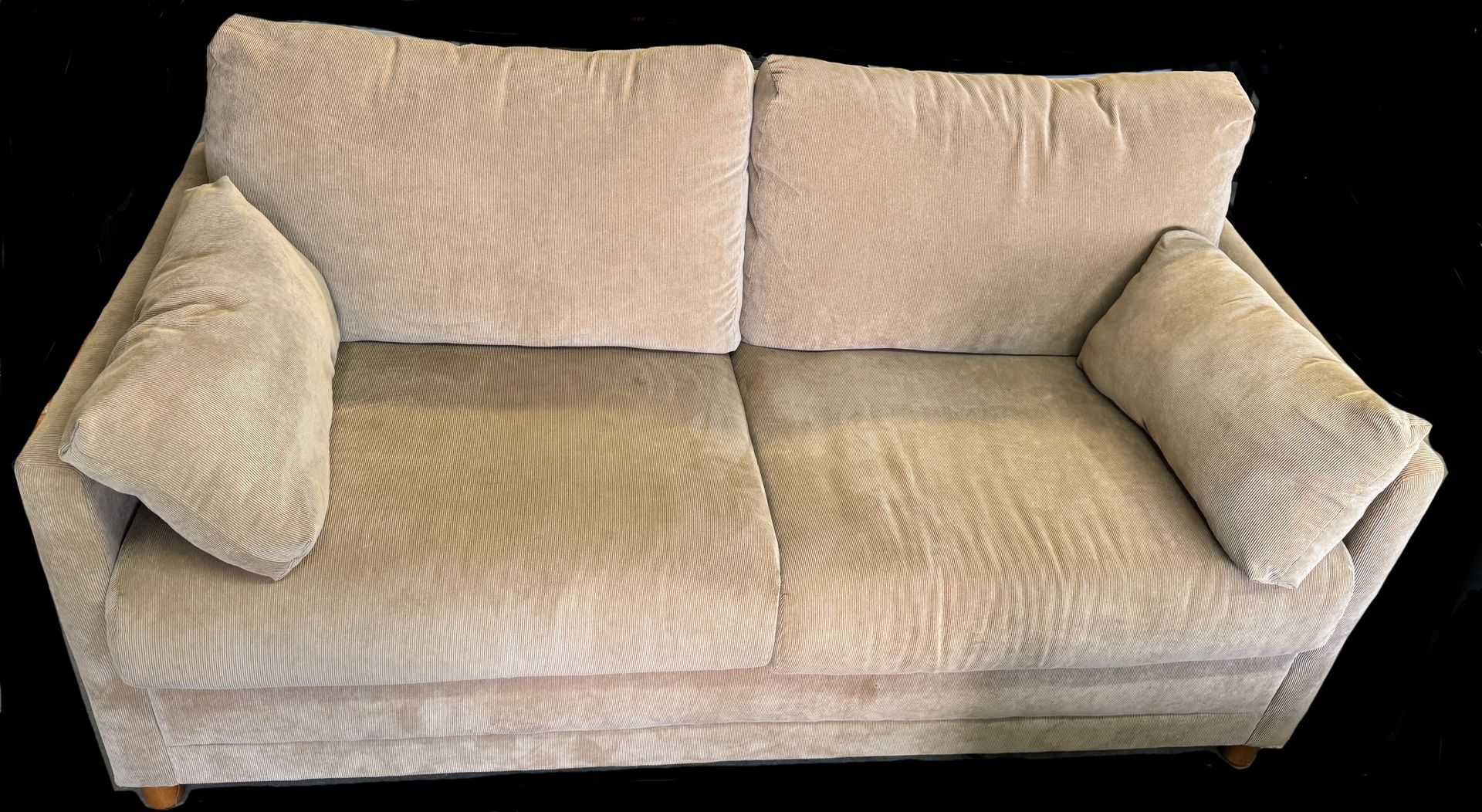 Couch with Pull Out Bed. Like New!