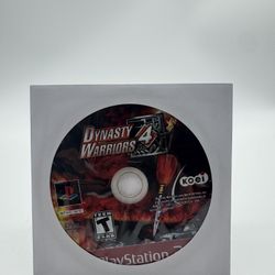 Dynasty Warriors 4 (Sony PlayStation 2 PS2) Disc Only Tested