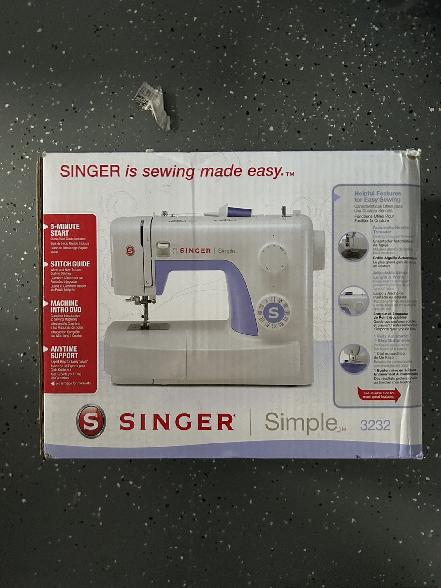 Singer Sewing machine. New