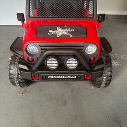 Kids Electric Ride-On Jeep with Remote Control 