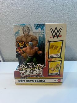 WWE Knuckle Crunchers - (Green) Rey Mysterio