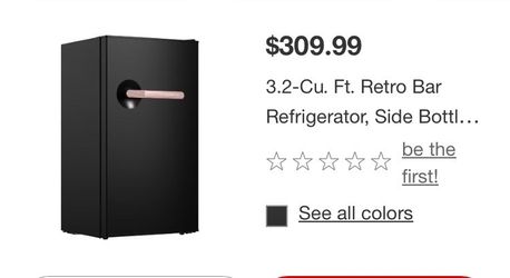 Frigidaire mini refrigerator