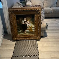 Antique Original Authentic  Painting 