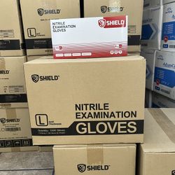 Nitrile blue Gloves 4mil (1000 gloves)