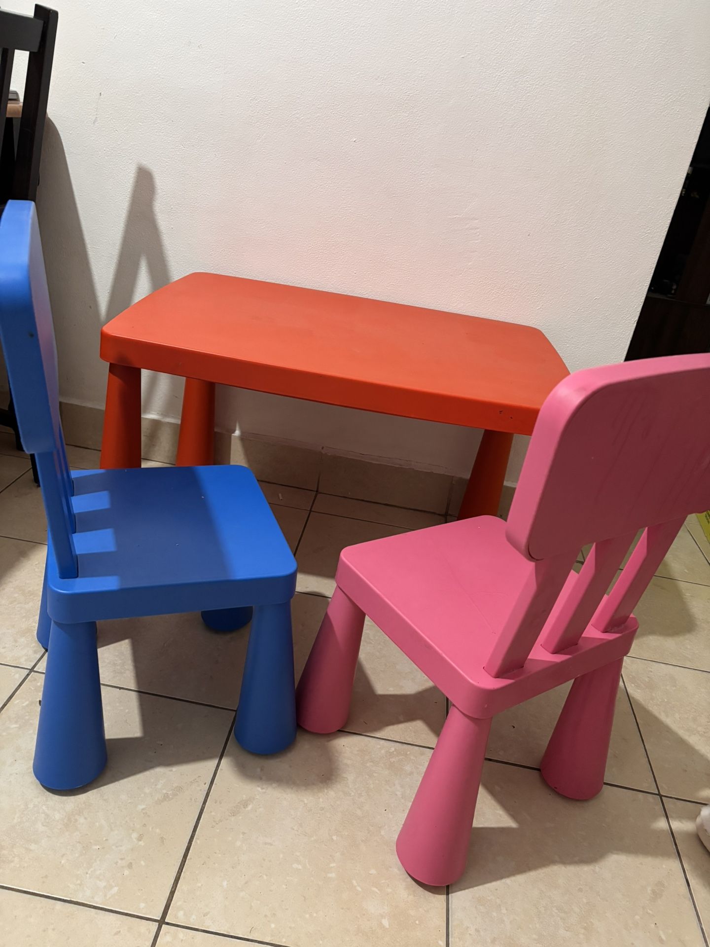 Kids Tablet And Chair IKEA