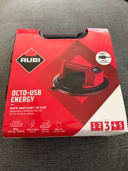 RUBI Electric TILE Vacuum Suction Cup BRAND NEW
