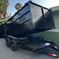 Smooth Finish Dump Trailer