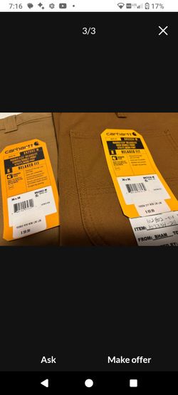Carhartt pants