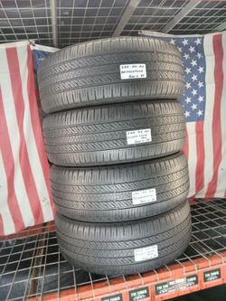 ✅ 235 50 20 BRIDGESTONE ECOPIA HL422 PLUS RUN FLAT Crossover & SUV 235/50R20 Crossover/SUV Touring All-Season 4 NICE USED TIRES