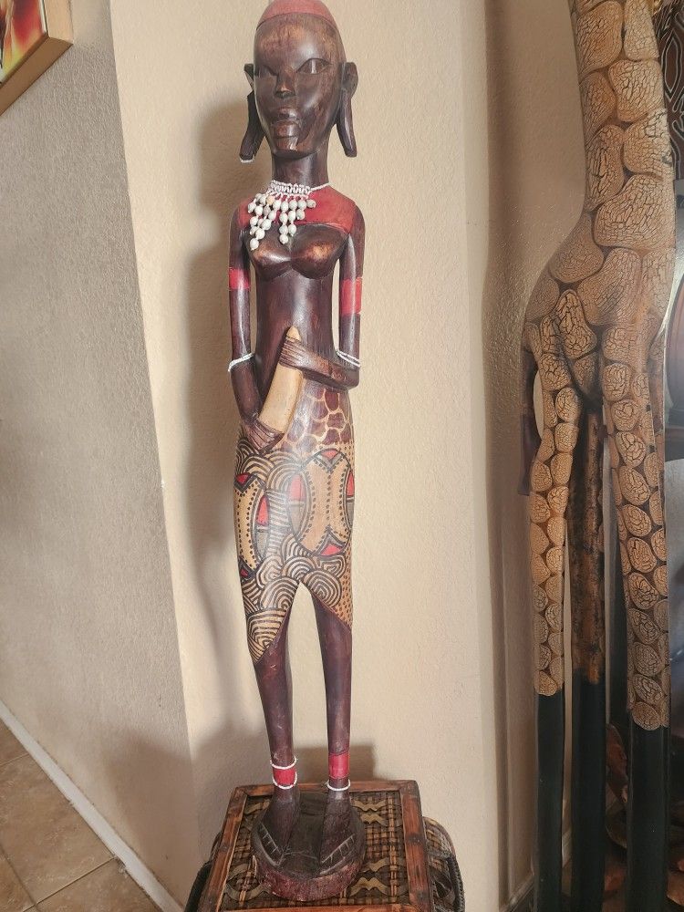 African Statue Figurine