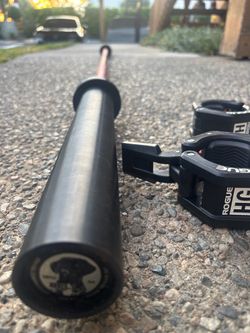 THE BELLA WEIGHTS BAR 2.0 - CERAKOTE WITH HG COLLAR LOCKS