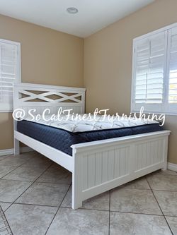 New Queen Bed With Mattress