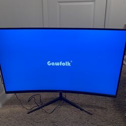 1440 P 180 hz curved Monitor with HDMI works really good. Super smooth no problems.