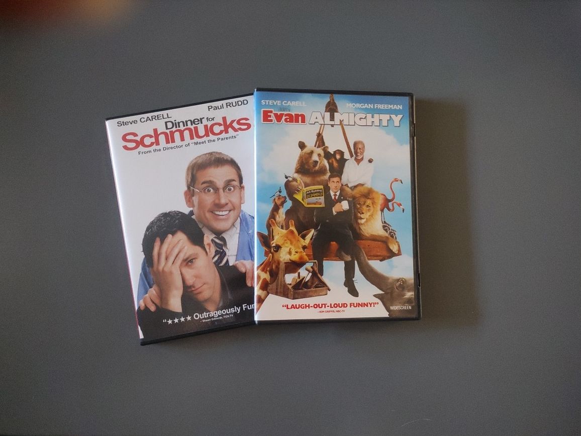 Steve Carell DVD Combo