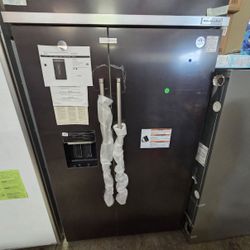New Black Stainless Steel Kitchenaid 48" Refrigerator 