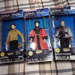 Star Trek Action Figures Alien Edition And Federation Edition