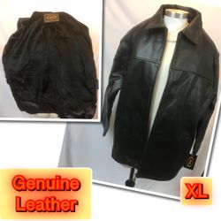 Leather Men’s Jacket with removable lining