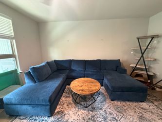 Navy Blue Sofa- AMAZING couch
