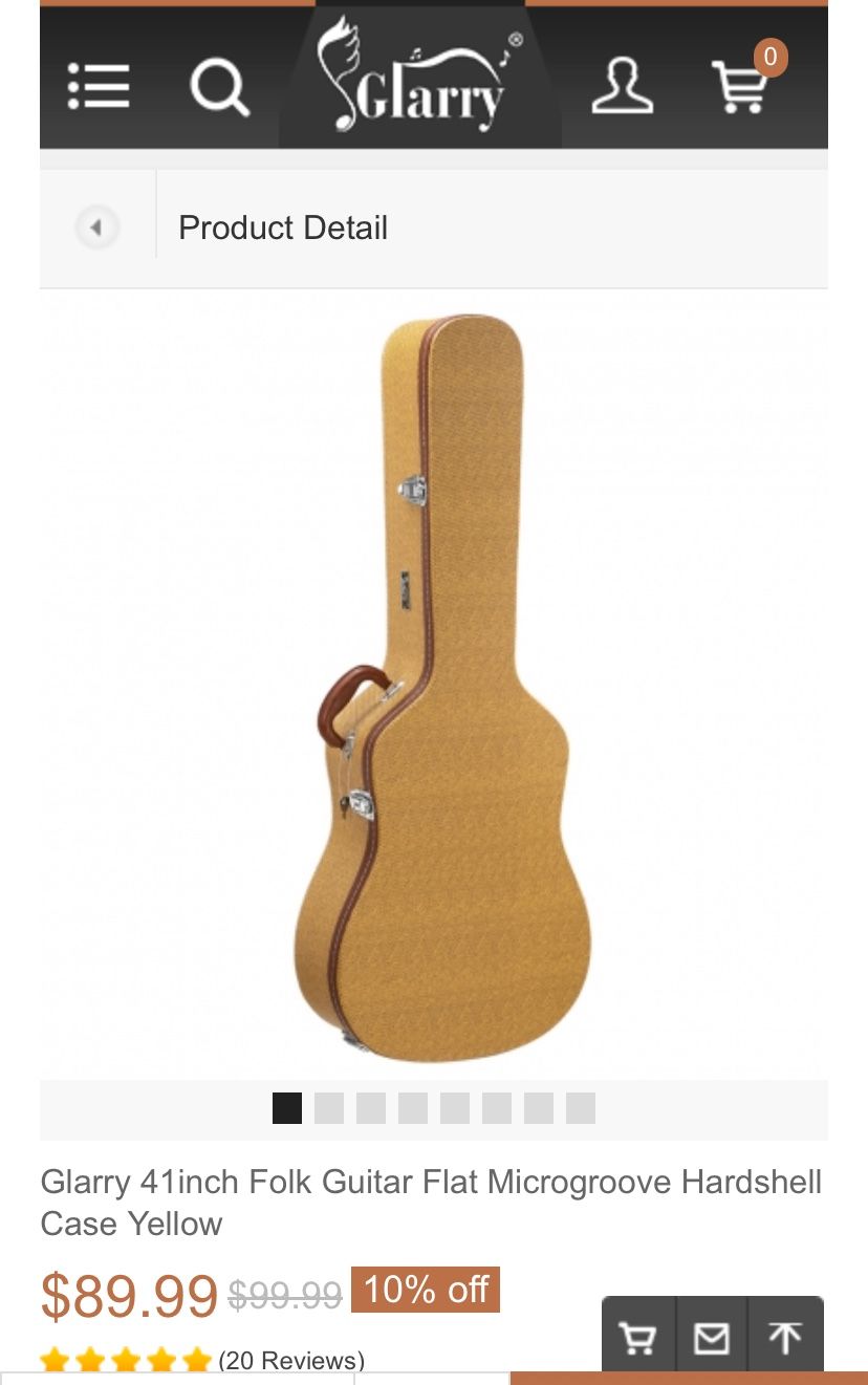 Glarry Guitar Case