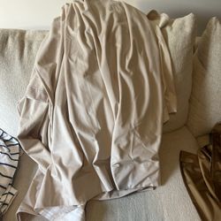 Beige 50 X 96 Curtains 