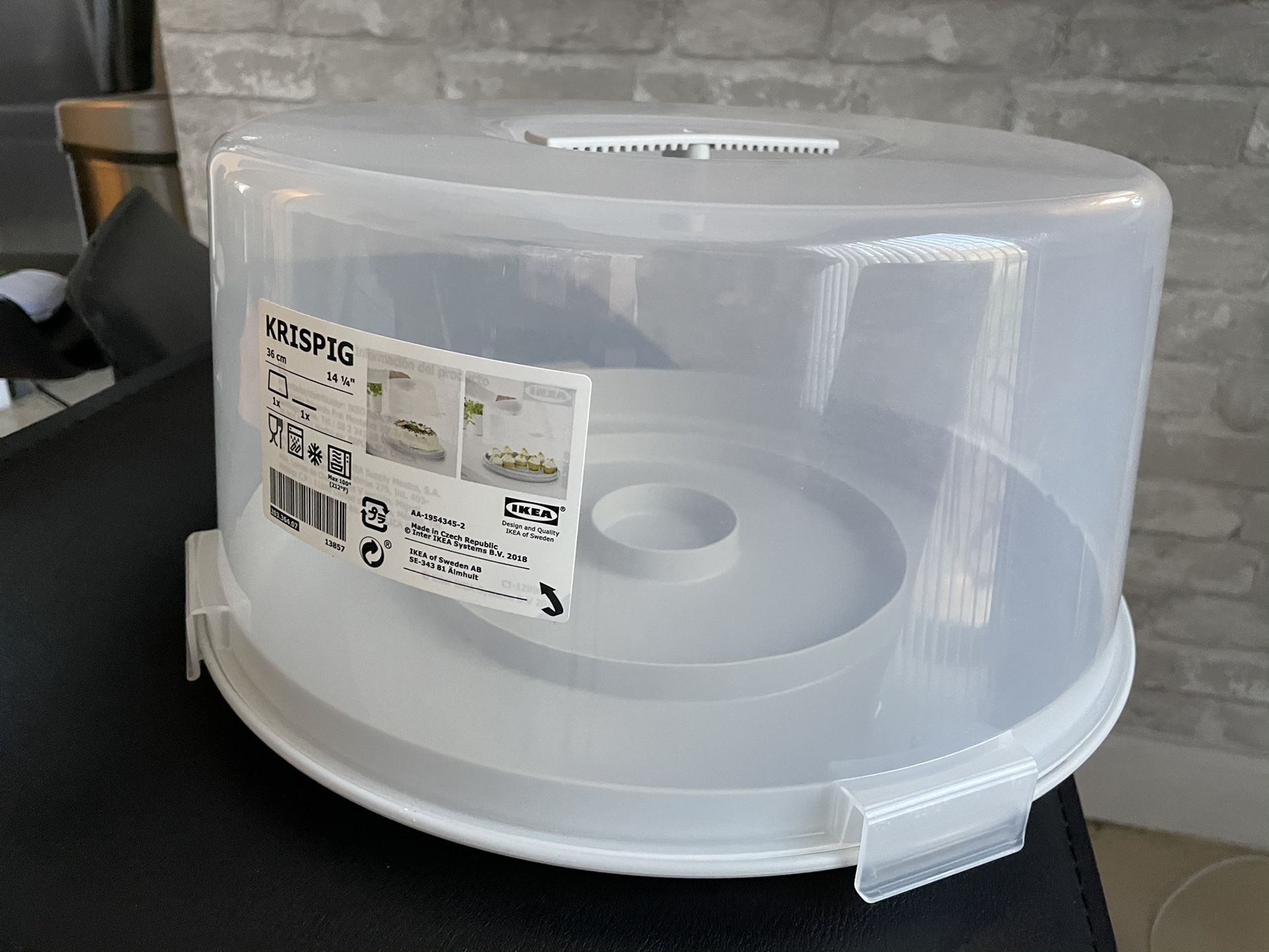Ikea Cake Carrier Krispig