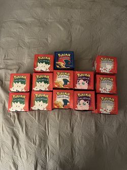 1999 23k Gold Plated Burger King Pokemon Cards (Individual)