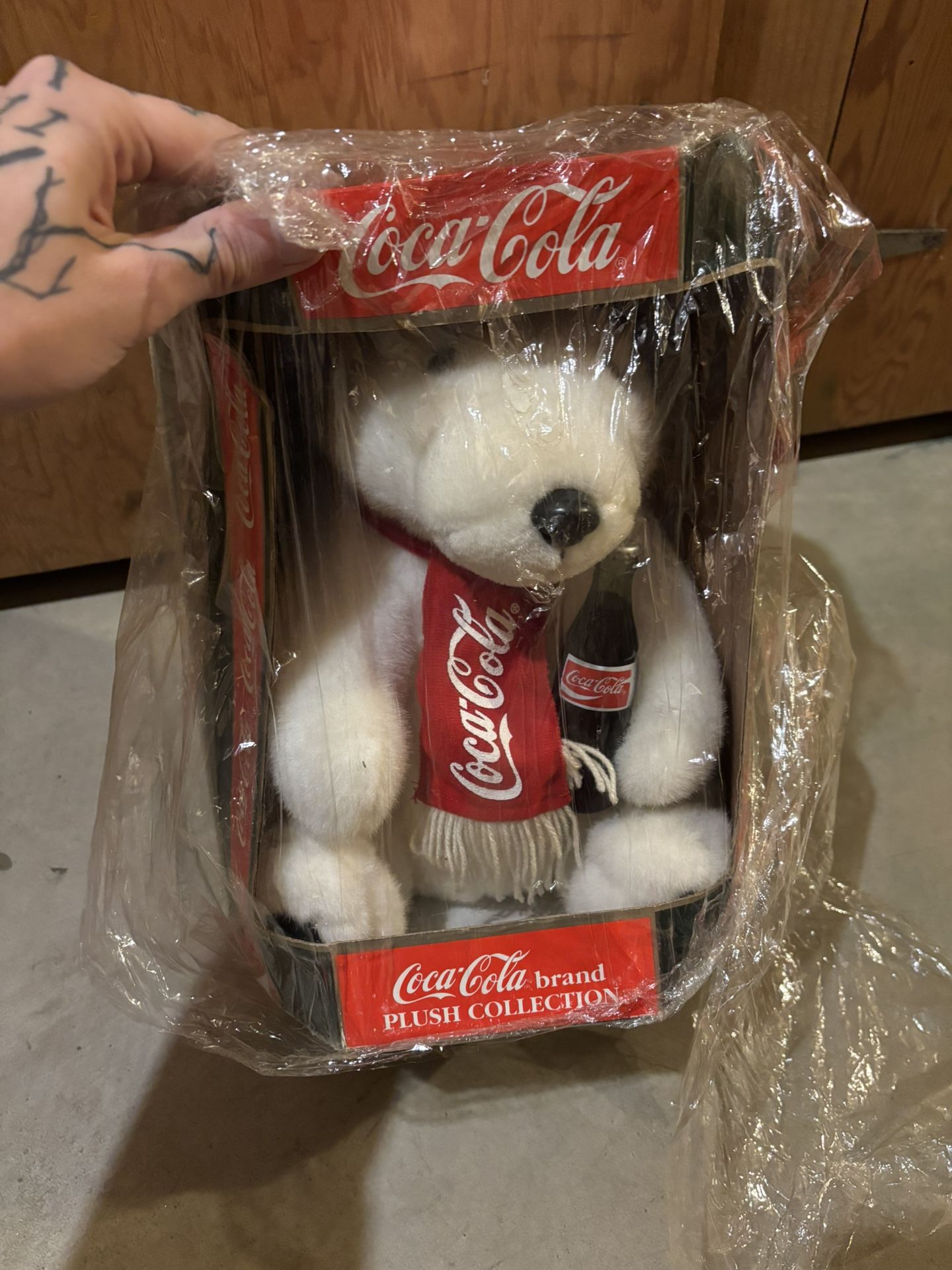 COCA COLA POLAR BEAR COLLECTOR PLUSH