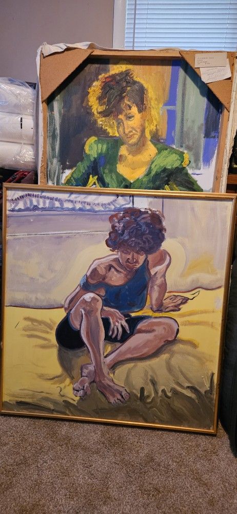 Untitled 1990 Painting By Ed Gendron