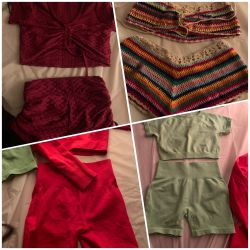 SHEIN . Matching Shorts Sets & A Skirt/top Set