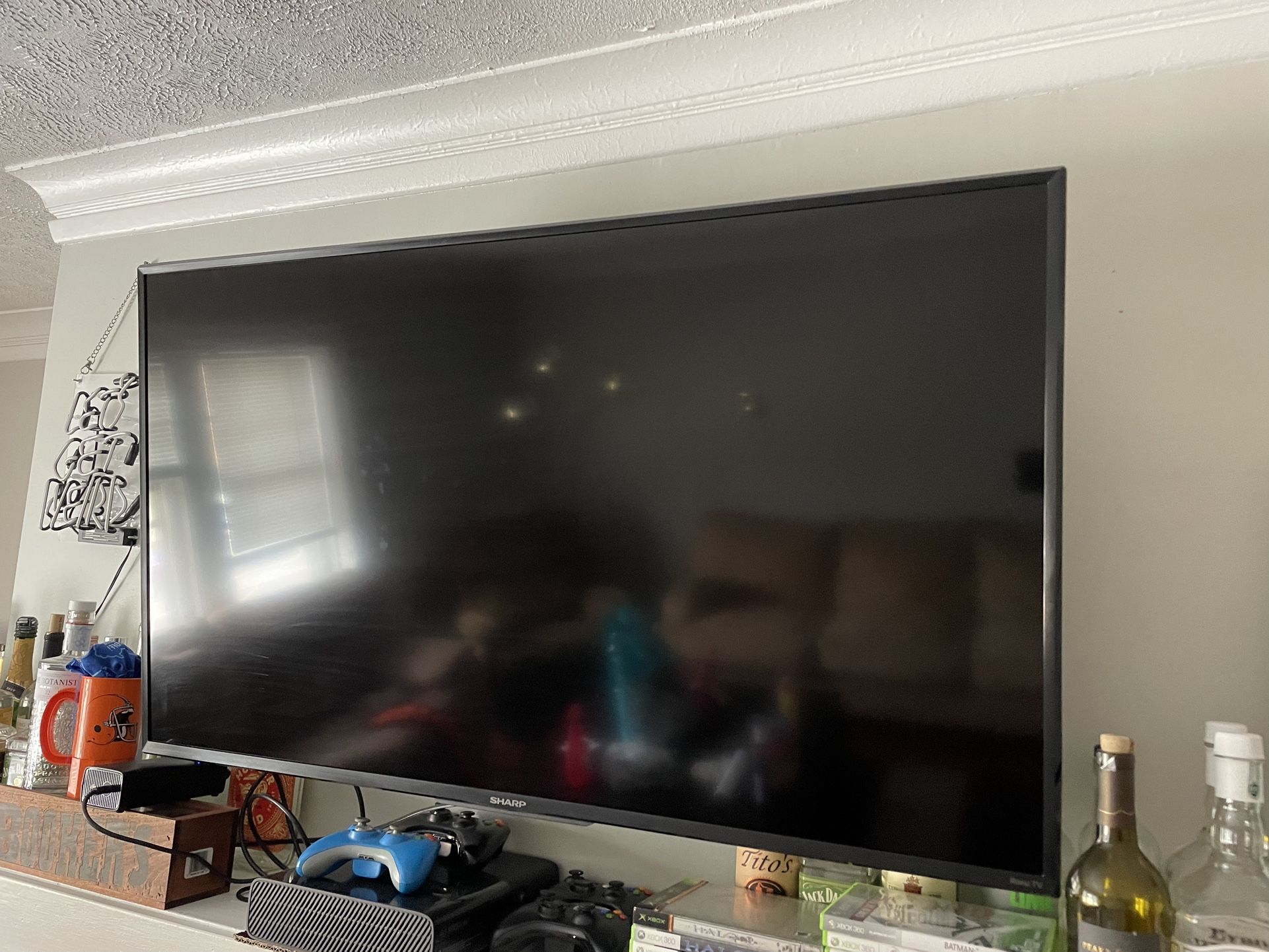50” TV.