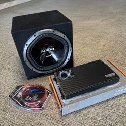 Sony 12 Subwoofer With Amp