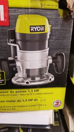 RYOBI CORDED ROUTER LIKE NEW