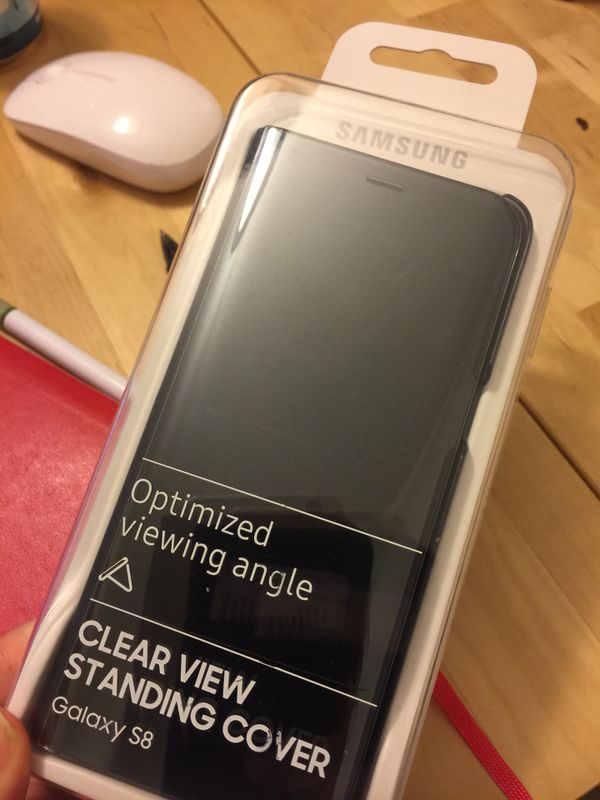 Galaxy S8 Clear View Standing Cover New For Sale In Bellevue Wa Offerup Galaxy S8 Clear View Standing Cover New For Sale In Bellevue Wa Offerup