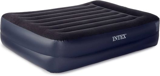Intex Dura-Beam Rest Raised Airbed with Internal Pump Queen