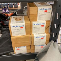 Brightroom Bamboo Vanity Organizer 