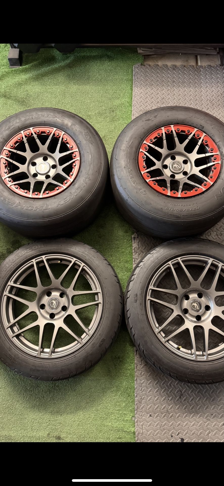 FORGE STAR DRAG PACK / 5x114 Mustang Hellcat Supra Q50 Q60 350z 370z