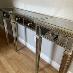 Marias Mirrored Console Table