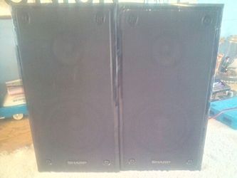 Sharp..stereo speskers