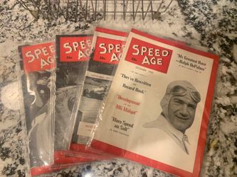1950 Speed Age Magazine