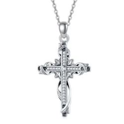 Sterling Cross Pendant