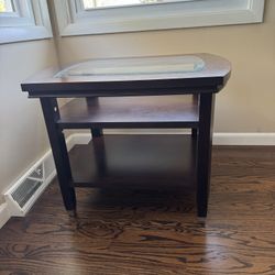 Wood End Table 