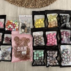 Assorted Colorful Beads DIY Projects