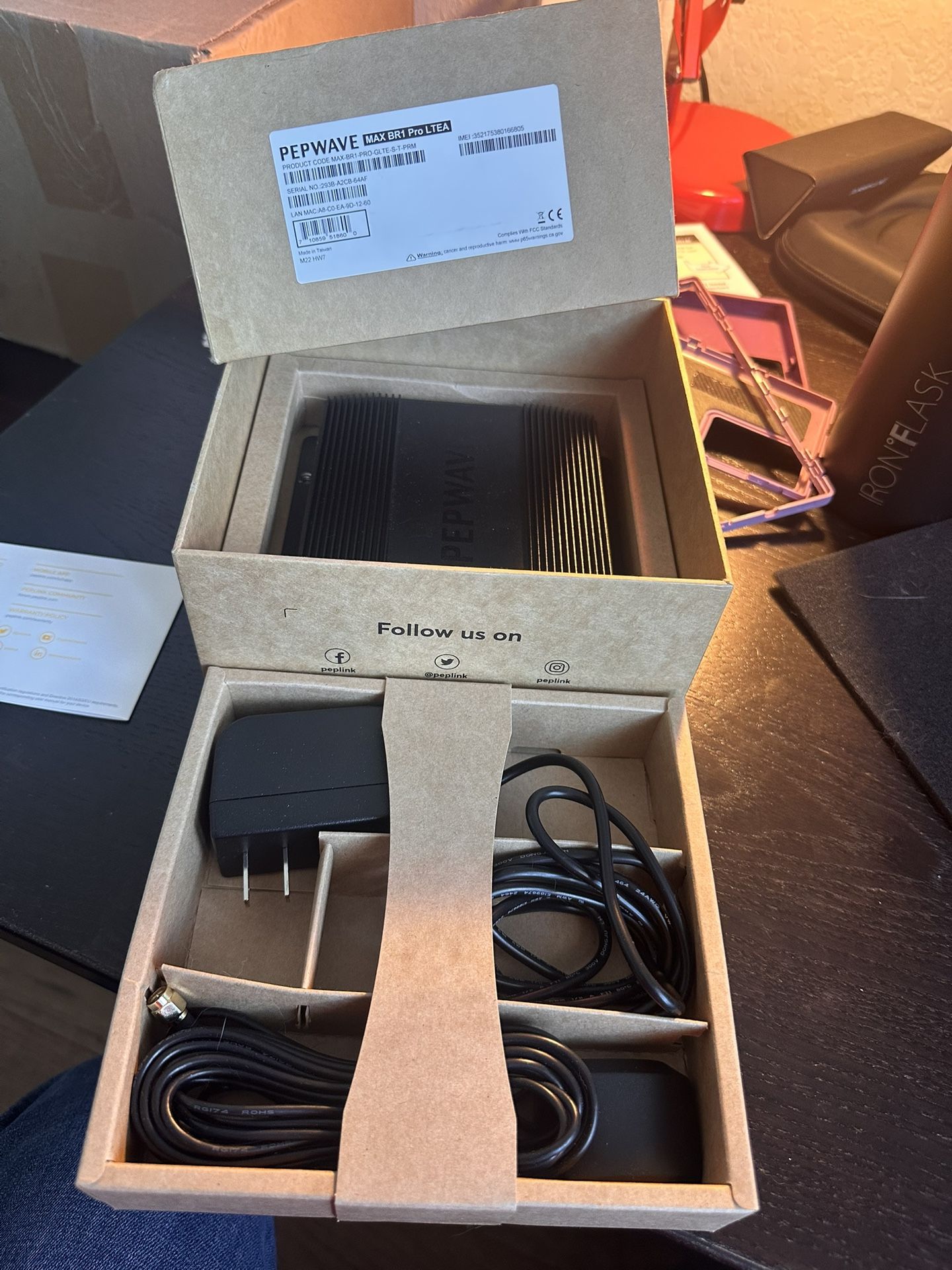 Peplink (aka Pepwave) Max BR1 Pro LTEA