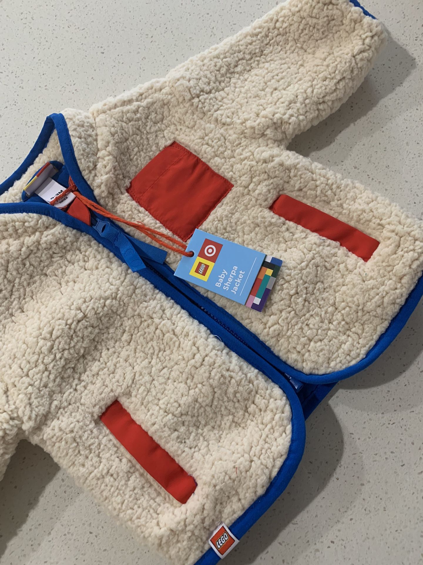 Lego X Target Baby Sherpa Jacket 0-3 Months
